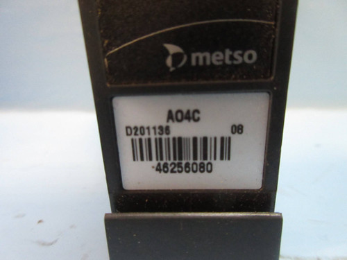 Metso Automation D201136 AO4 Output Module PLC AO4C Rev. 08 A04 (TK3340-2)