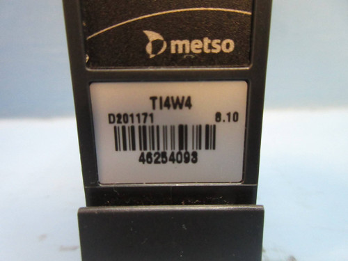 Metso Automation D201171 TI4 Input Module PLC TI4W4 Rev. 8.10 (TK3339-2)
