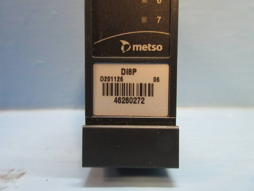 Metso Automation D201126 DI8 Digital Input Module PLC DI8P Rev. 06 (TK3343-1)