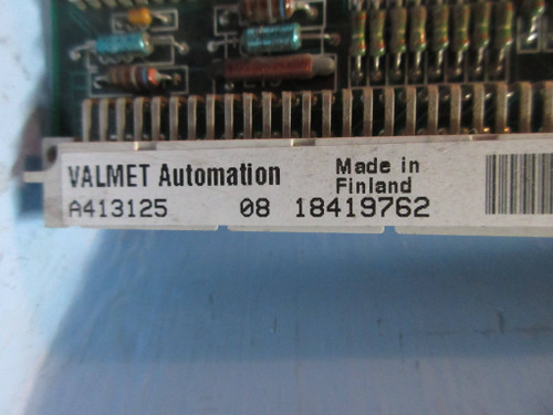 Valmet Automation AIU-8 Analog Input Module A413125 Rev. 08 Metso PLC Board AIU8 (TK3350-1)