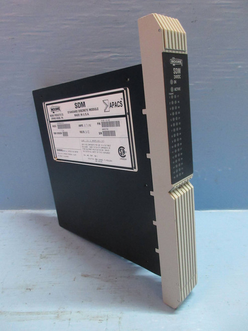 Moore 39SDM024DCCAN 16101-121/01 APACS SDM Standard Discrete Module Siemens 3.01 (TK3588-1)