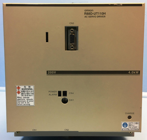 Omron R88D-UT110H AC Servo Driver 200V 4.0 kW 5.31 HP 3 PH 24 Amps R88DUT110H (EM2719-2)