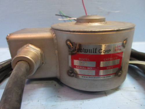Beowulf Corp Model 408 Load Cell 5K Capacity 2 MV/V (TK3640-2)