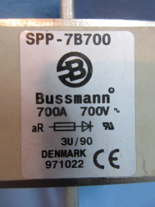 Cooper Bussmann SPP-7B700 700 Amp 700V Fuse 700A (TK3651-6)