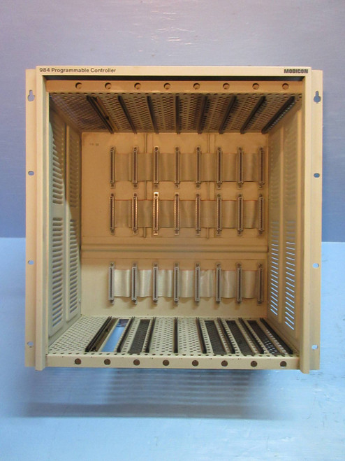 Modicon AS-P933-007 AEG 984 Programmable Controller 8 Slot Rack Chassis 120/240V (TK3707-2)