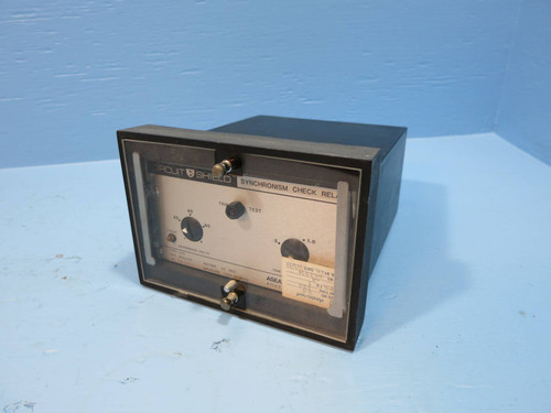 ABB 424J1105 Circuit Shield Synchronism Check Relay Type 25S Asea Brown Boveri (DW0666-2)