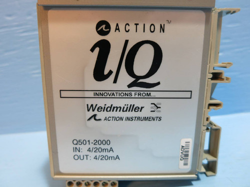 Action Instruments Q501-2000 Signal Conditioner DC Input Transmitter (LOT OF 4) (DW0673-1)