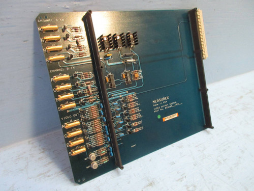 Measurex 053469-01 Rev A Video Output Switch Module PLC Revision A (TK3819-4)