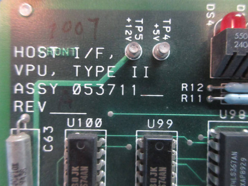 Measurex 05371100 Rev A Host I/F VPU Type II Module PLC Board 053711-00 (TK3837-3)