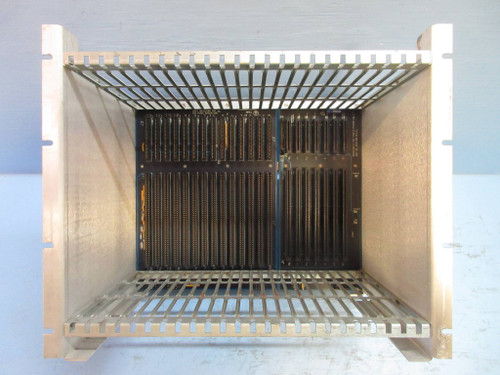 Measurex 08454400 21-Slot Chassis Module Rack with Backplane 05343600 & 05327800 (TK3844-2)