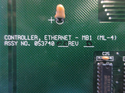 Measurex 05374000 Rev D Controller Ethernet MB1 Module PLC Board 053740-00 (TK3872-1)