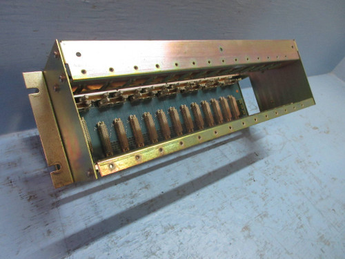 Measurex 08496800 Rev C 12-Slot Chassis Rack Serial Com Backplane 05356500 (TK3885-1)