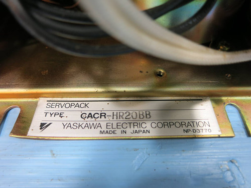 Yaskawa CACR-HR20BB ServoPack CACRHR20BB Servo Pack Drive (NP1957-1)