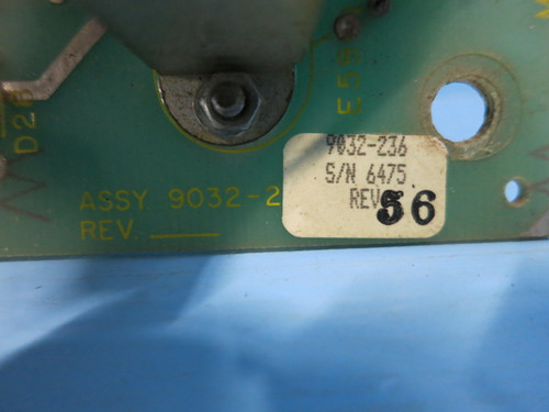 Westinghouse 9032-236 Soft Starter Control Board Vectrol 061-604 MFR-PCPR (DW0865-1)