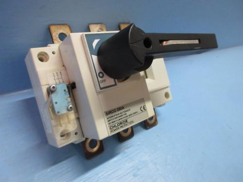 Sirco IEC 60947-3 250 Amp Disconnect Switch 3PH 250A Chloride Power Protection (TK4090-1)