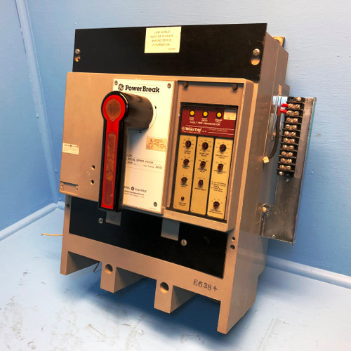 GE TPVVF6620H 2000A Power Break LSIG Breaker w/ Aux 2000 Amp TPVVF6620 H 3P (EM2934-2) GE TPVVF6620H 2000A Power Break LSIG Breaker w/ Aux 2000 Amp TPVVF6620 H 3P (EM2934-2)