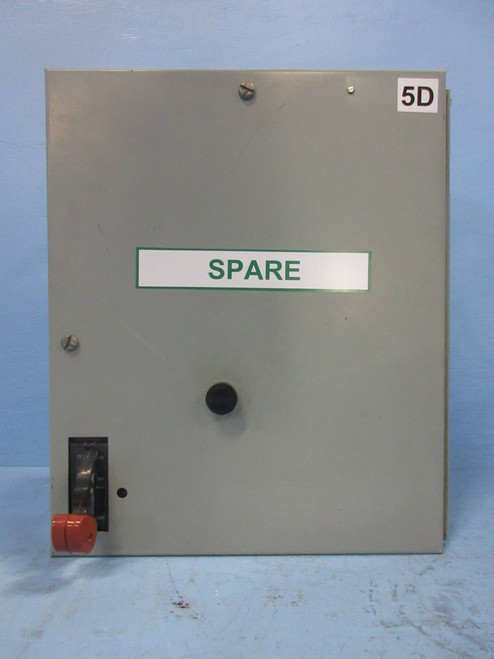 General Electric GE 8000 Size 1 Starter 15 Amp Breaker Type 18" MCC Bucket 15A (TK4182-154)