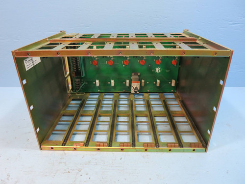 Valmet Metso Automation APS010 046821 CCI PLC Rack Chassis 6 Slot Power Supply (NP2023-7)