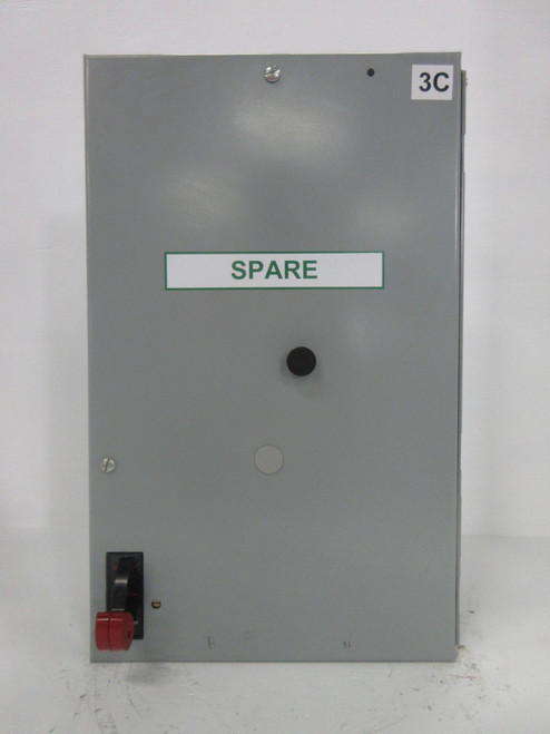 General Electric GE 8000 24" Reversing Size 1 Starter 20 Amp Breaker MCC Bucket (TK4224-2)
