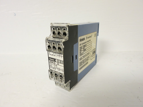 Knick > IsoAmp 23206 A2 336 DC Isolation Amplifier PLC 24VDC 0-20mA 23206A2 (DW0959-6)