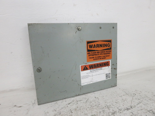 GE 8000 Series 12 Inch Motor Control Center Blank Door 12" MCC General Electric (TK4276-10)