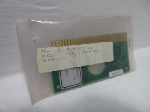NEW Honeywell 51305432-300 UCPU Jumper Card PWA Rev A PLC Board (TK4312-2) NEW Honeywell 51305432-300 UCPU Jumper Card PWA Rev A PLC Board (TK4312-2)