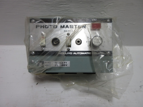 NEW Hokuyo Automatic PR-1S3-71 Photo Master Control Unit 100 Vac (TK4329-2)