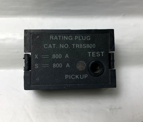 GE TR8S800 800A Rating Plug for AK/AKR/Power Break General Electric 800 Amp (EM3154-5)