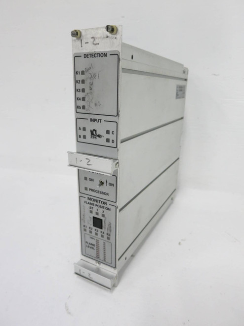 FPS 9160-2018 Rev 3B Flame Monitor Protection Detector Scanner Fossil Power PLC (DW1124-3)