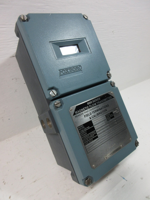 Foxboro 8000-PA13-G Series 8000 Magnetic Flow Transmitter 120V 4-20ma Nema 4 (TK4418-1)
