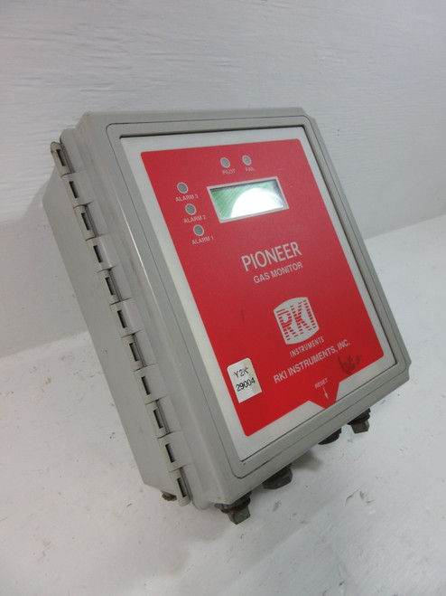 RKI Instruments Pioneer Gas Monitor 115 Vac 24-0010RK 24-0009RK Display (TK4451-1)