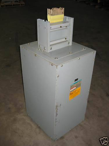 Siemens ITE 1600 Amp 600V R316CB Busway End Tap Box 3P 3W Bussway (EBI3792-3)