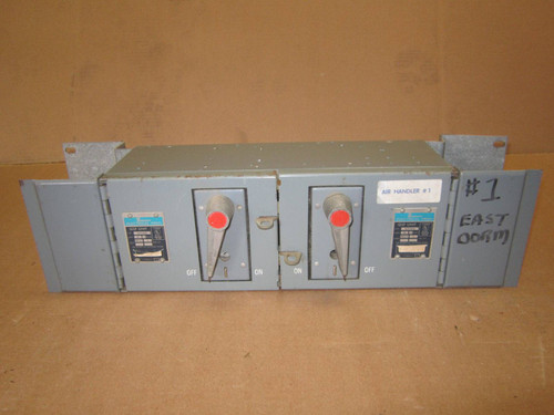 Zinsco QSFT333B 30A Disconnect Switch QSF-T333-B 30 Amp 240V hardware QSFT333-B (EBI5440-4)