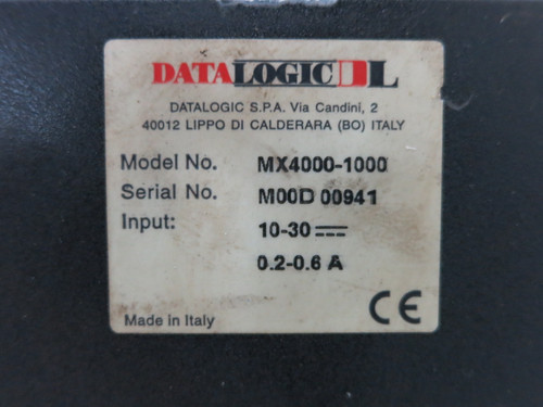 Datalogic MX4000-1000 Multiplexer Data Concentrator Scanner Display Interface (DW1328-8)