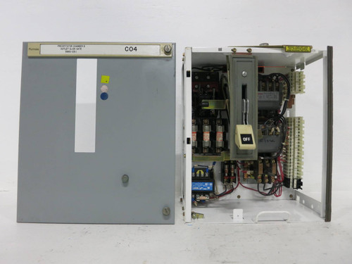 Siemens Tiastar Furnas System 89 Size 1 Rev. Starter Fused 30 Amp 18" MCC Bucket (TK4634-18)