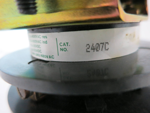 Electroswitch 2407C WATT/VAR Select 3 Position Selector Rotary Switch Series 24 (DW1393-1)