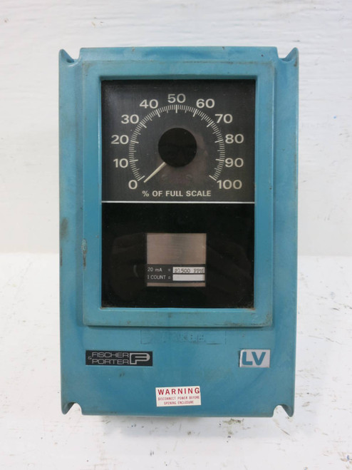 Fischer & Porter 50LV3212B LV Flowmeter 13-42V Steam (TK4717-1)