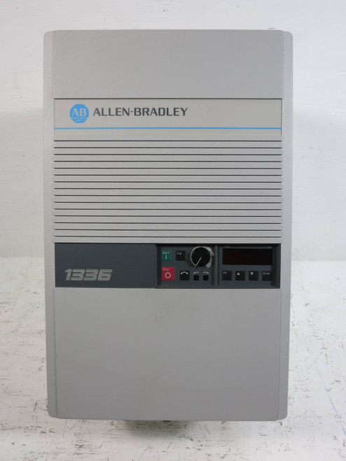 Allen Bradley 1336-B005-EAD-FA2 5 HP 1336 AC VS Drive AB 5HP 7.6kVA 460V 9.6A (TK4792-1) Allen Bradley 1336-B005-EAD-FA2 5 HP 1336 AC VS Drive AB 5HP 7.6kVA 460V 9.6A (TK4792-1)
