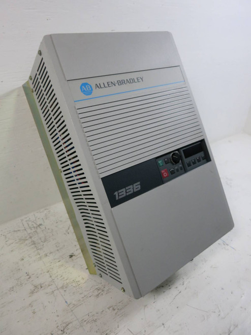 Allen Bradley 1336-B005-EAD-FA2-L3 5 HP 1336 AC VS Drive AB 5HP 7.6kVA 460V 9.6A (TK4793-1)