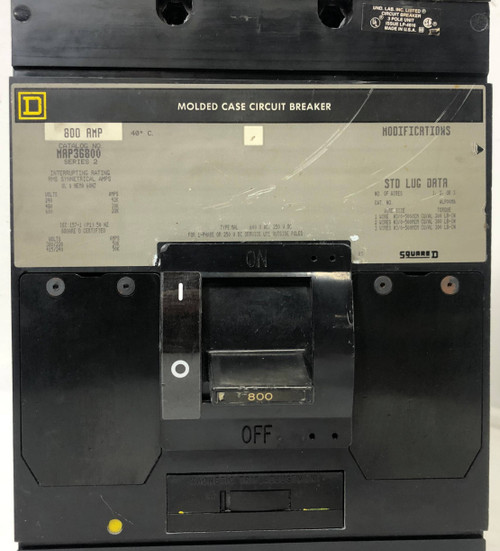 GE TED136Y150 150A Molded Case Switch w Aux 480/600V 3P 150 Amp General Electric (EM3420-1)