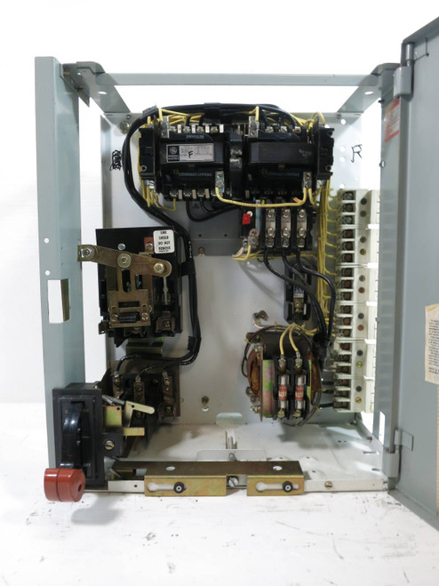 GE 8000 FVR Size 1 Reversing Starter 30 Amp Fusible 18" MCC Bucket CR209C000ACDA (TK4950-2)