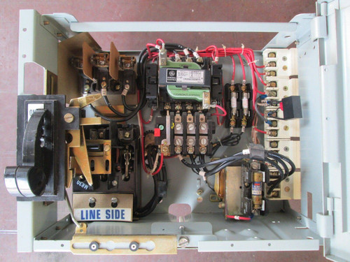 GE 7700 Plus Size 1 Starter 30 Amp Fusible 12" FVNR MCC Bucket 8000 CR206C000MYA (TK4952-234) GE 7700 Plus Size 1 Starter 30 Amp Fusible 12" FVNR MCC Bucket 8000 CR206C000MYA (TK4952-234)