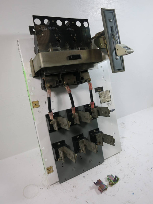 Siemens Tiastar Furnas 89 400 Amp Main Fusible Feeder MCC Bucket 400A Fused (TK4974-11)