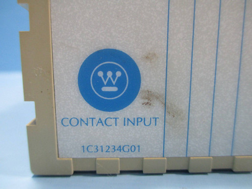 Westinghouse 1C31234G01 Contact Input Process Control PLC Personality Ovation (EBI4939-1)