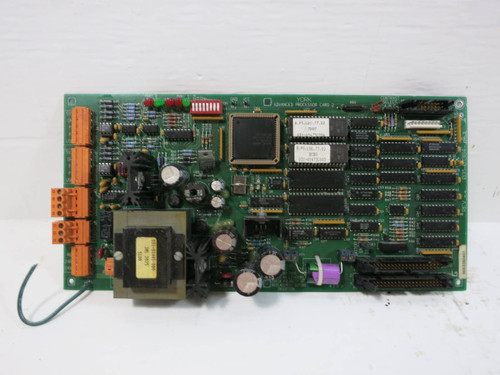 York 031-01384-002 Chiller Advanced Processor Card 2 Board PLC (TK5043-1)