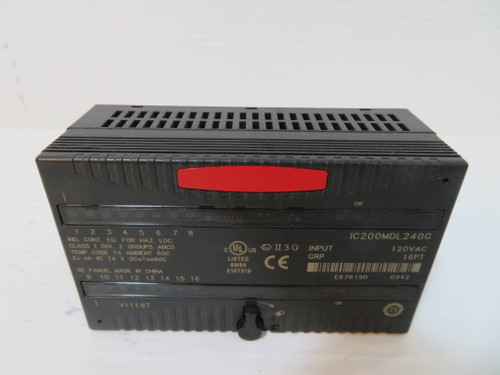 GE Fanuc IC200MDL240G Input VersaMax Micro Controller Control Module PLC Versa (NP2407-1)