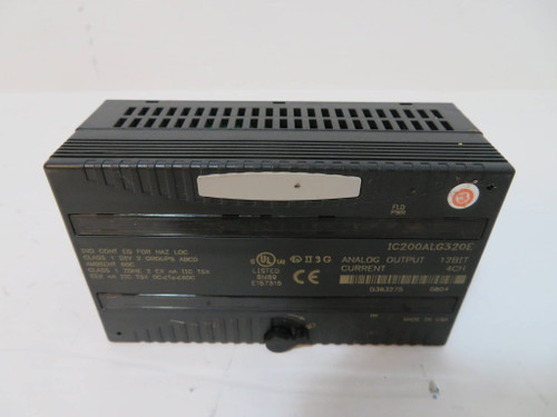 GE Fanuc IC200ALG320E Analog Output VersaMax Micro Controller Control Module PLC (NP2409-2)