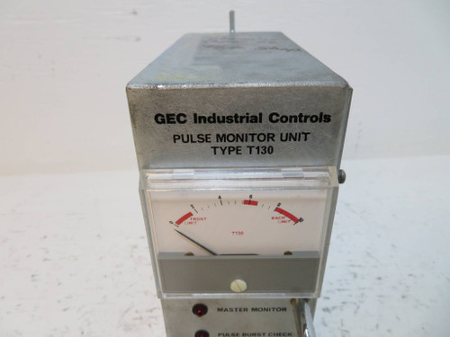 GEC Pulse Monitor Unit Type T130 PMU T-130 0-10 PLC Module Monitoring P-M-U (NP2426-1)