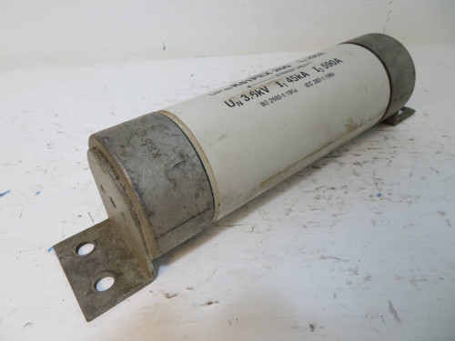 GEC-Fusegear K81PEX 200 Fuse 3.6 kV-45 kA 590A 200 Amp 3600V 200A (NP2440-3)