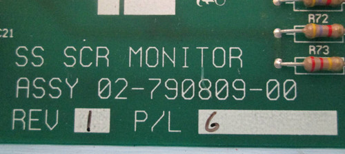 Liebert 02-790809-00 Rev 1 P/L 6 SS SCR Monitor Chiller Module PLC 12-790809-00 (EBI4858-2)